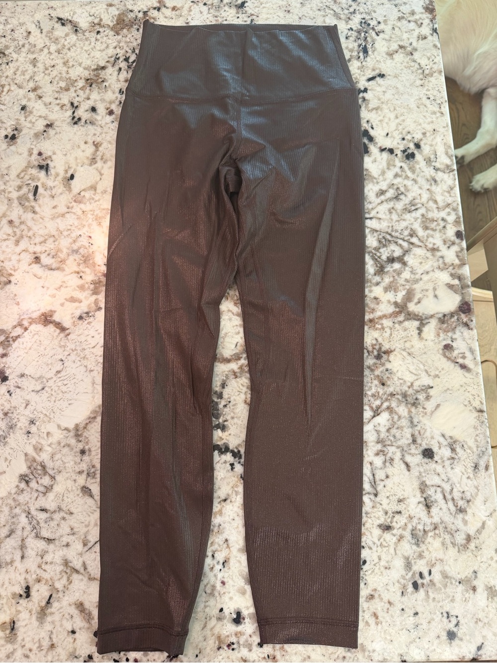 lululemon athletica Brown Shimmer Align High-Rise Leggings (25in length)